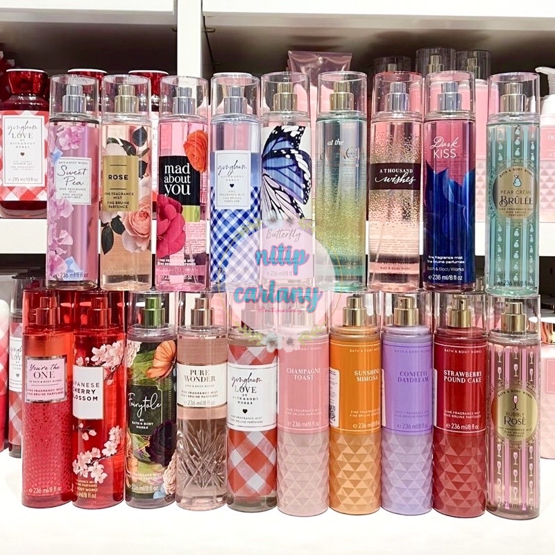 Jual Bbw Bath Body Works Body Mist Ml Original Store Bpom