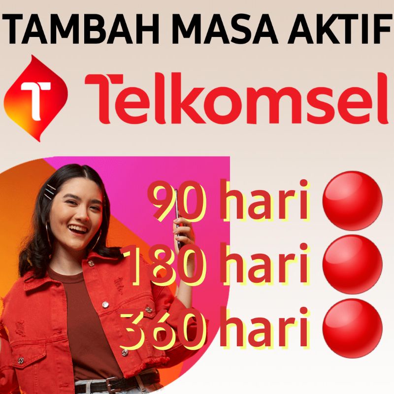 Jual Perpanjang Tambah Masa Aktif Bulan Tahun Kartu Tsel