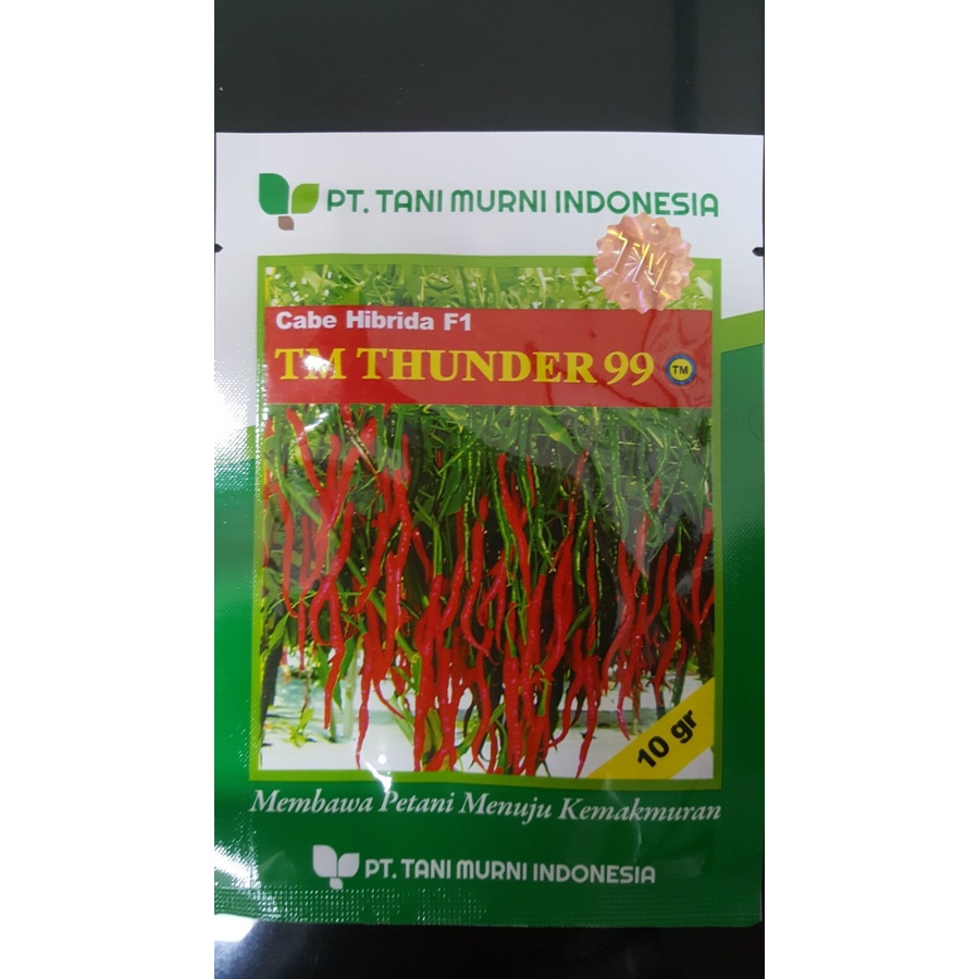 Jual Benih Bibit Cabai Keriting Tm Thunder Isi Gram Shopee