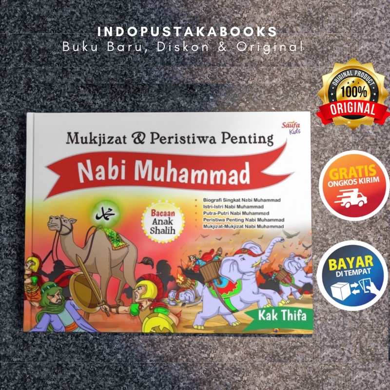 Jual Buku Mukjizat Peristiwa Penting Nabi Muhammad Original