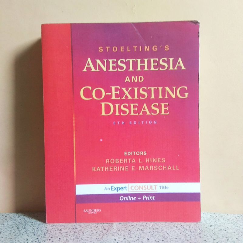 Jual Buku Stoelting S Anesthesia An Co Existing Disease Th Edition