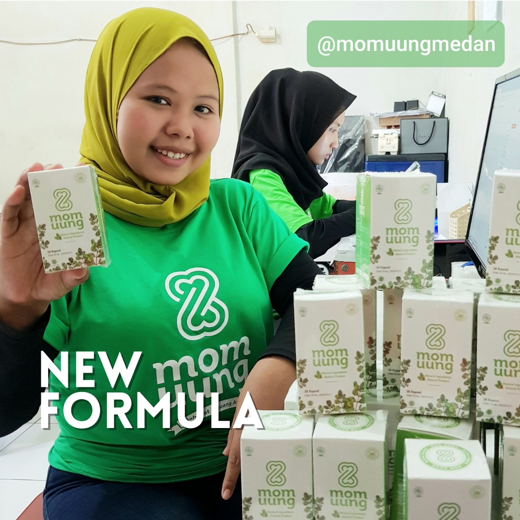 Jual Asi Booster Mom Uung Kapsul Pengental Pelancar Asi Momuung