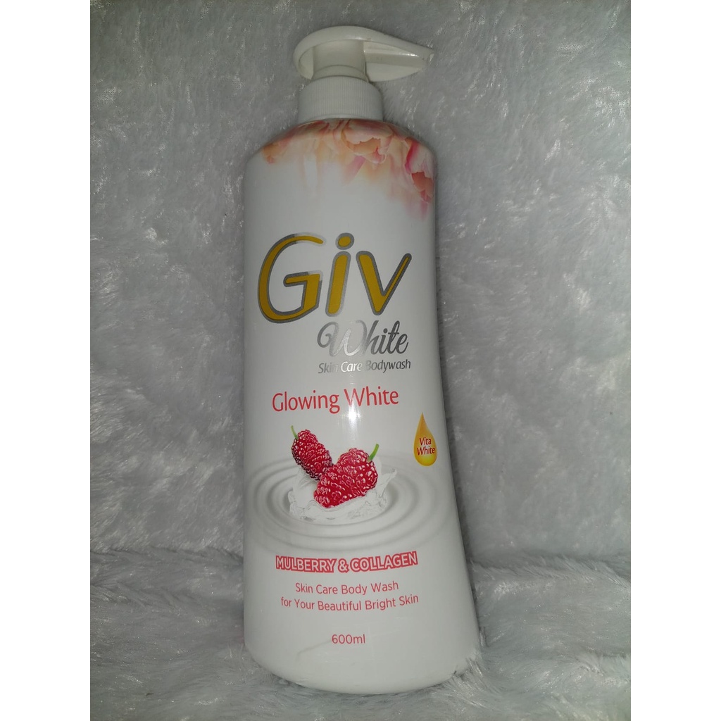 Jual GIV BOTOL PUTIH 550Ml Sabun Cair Giv Body Wash Glowing White