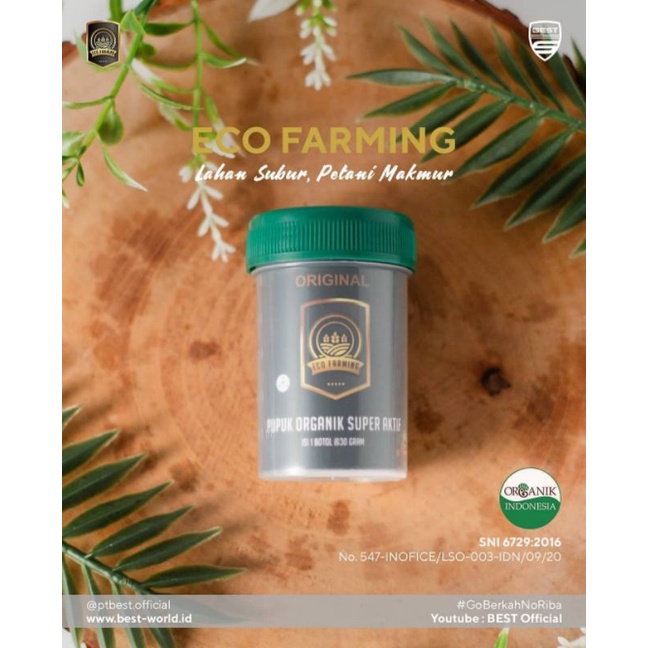 Jual ECO FARMING PUPUK SUPER AKTIF 100 ORIGINAL Shopee Indonesia