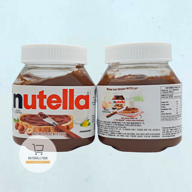 Jual Nutella Hazelnut Kemasan Botol Gr Selai Coklat Kacang Shopee