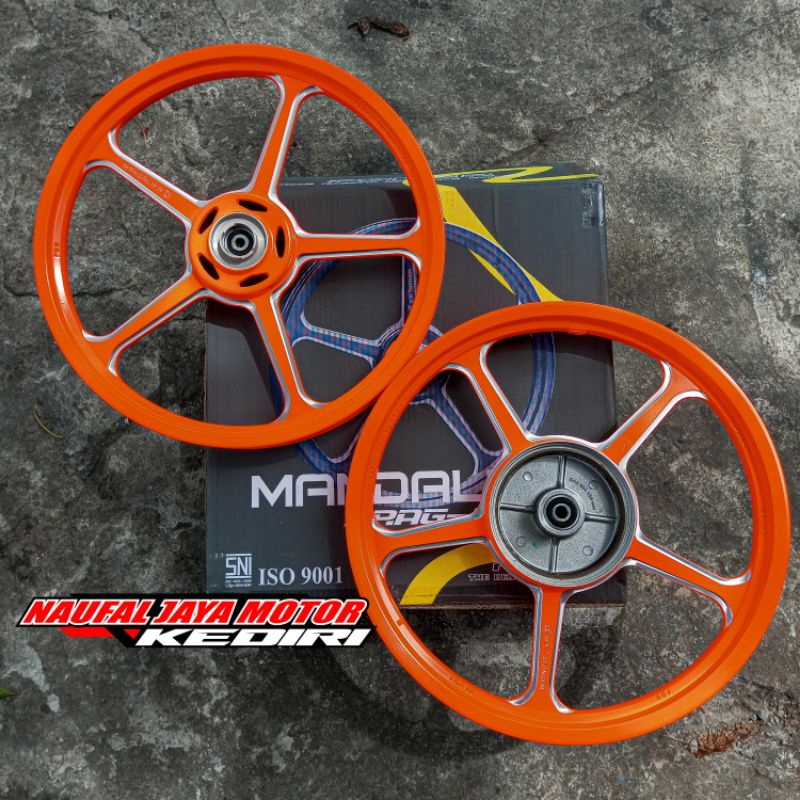 Jual VELG RACING POWER MANDALIKA DRAG1 JUPITER Z RXKING MX TROMOL BESAR