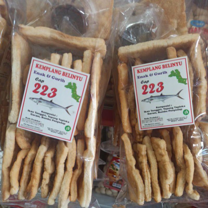 Jual Kemplang Panggang 223 Belinyu Khas Bangka Oleh Oleh Snack Shopee