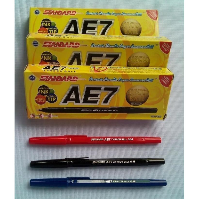 Jual Pulpen Standard AE 7 12pcs Shopee Indonesia