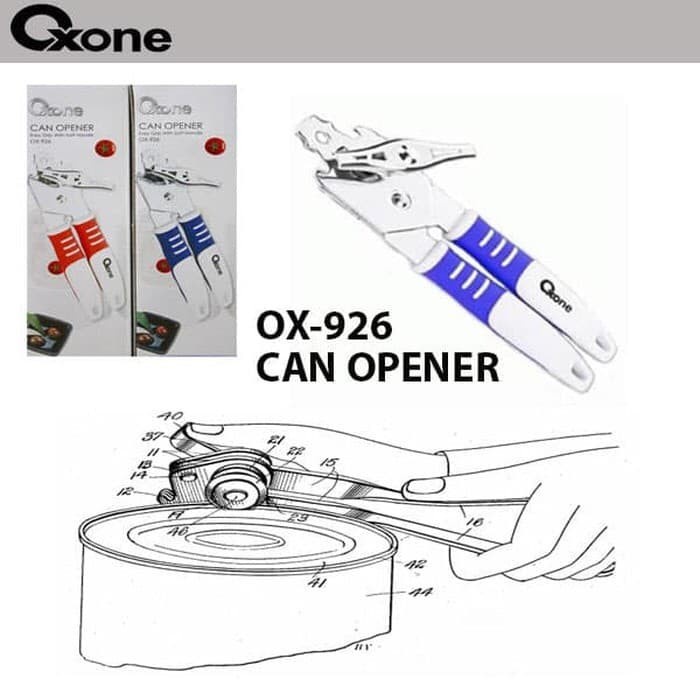 Jual Oxone Can Opener Alat Pembuka Botol Dan Kaleng Stainless Steel Ox