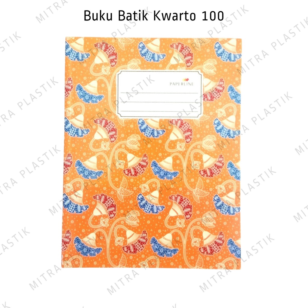 Jual Buku Batik Kwarto 100 Buku Quarto Buku Kuarto Buku Catatan Buku