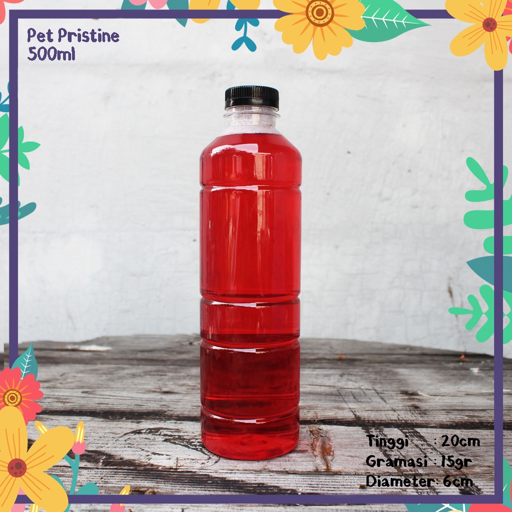 Jual Botol Plastik Pet Pristine Ml Sn Murah Kemasan Minuman Kopi Jus