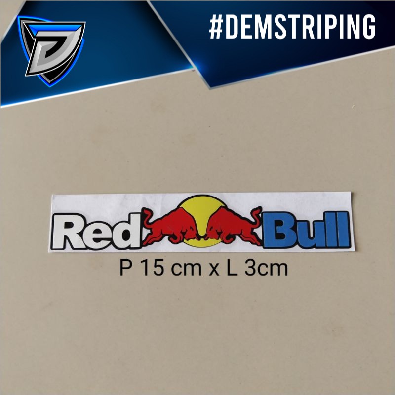 Jual Stiker Cutting Redbull Red Bull Banteng B Kualitas Terbaik