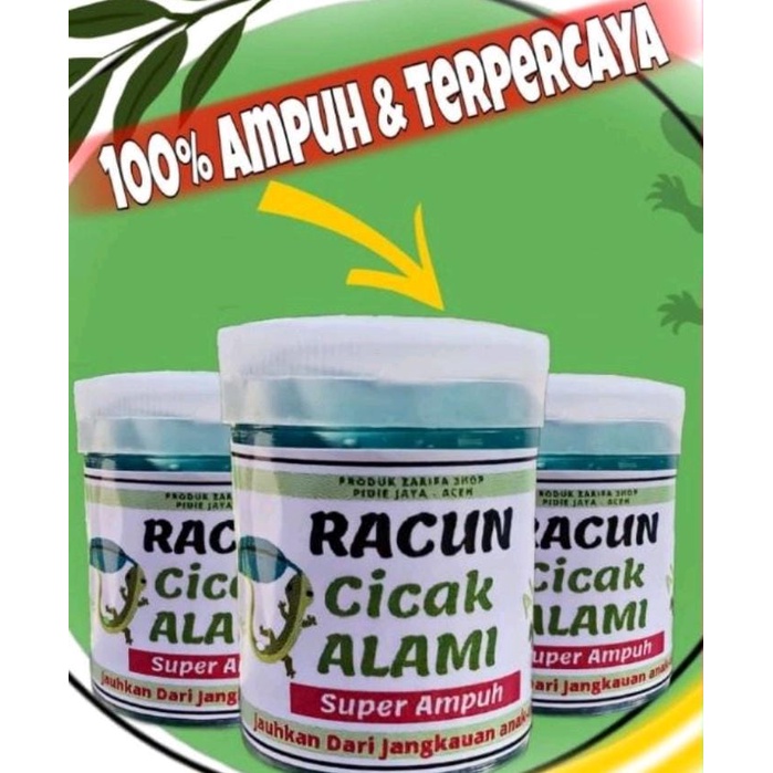 Jual Racun Cicak Herbal Alami Paling Ampuh Membasmi Cecak Dan Tokek