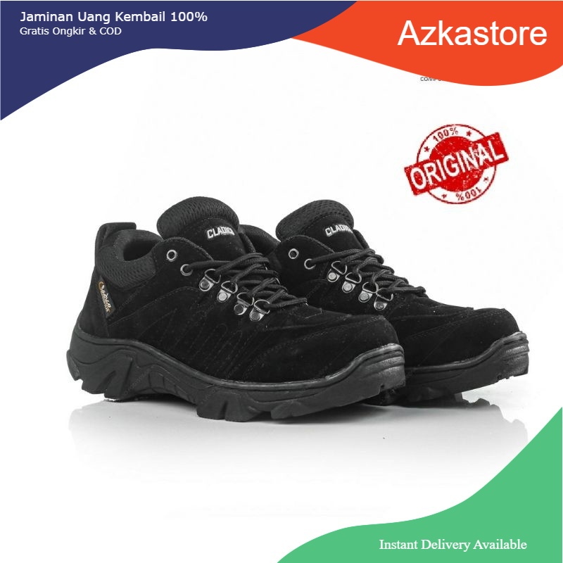 Jual Promo SEPATU SAFETY PRIA BOOTS SEFTY UJUNG BESI SAFETY KERJA