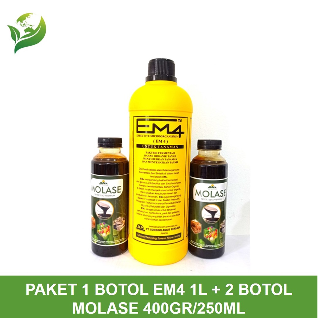 Jual Paket Botol Em Pertanian Liter Dan Botol Molase Gr