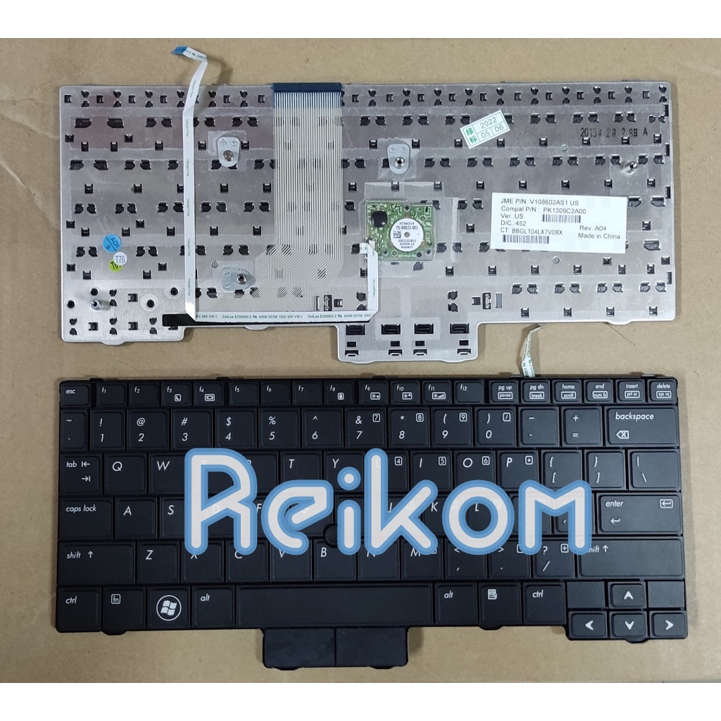 Jual Keyboard Laptop Notebook HP Elitebook 2540 2540p Shopee Indonesia