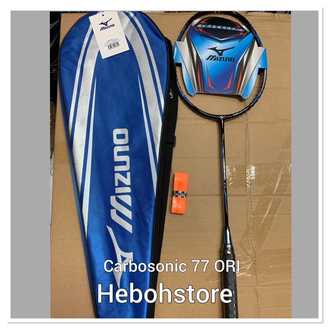 Jual Raket Badminton MIZUNO CARBOSONIC 77 Free Tas Dan Grip ORIGINAL