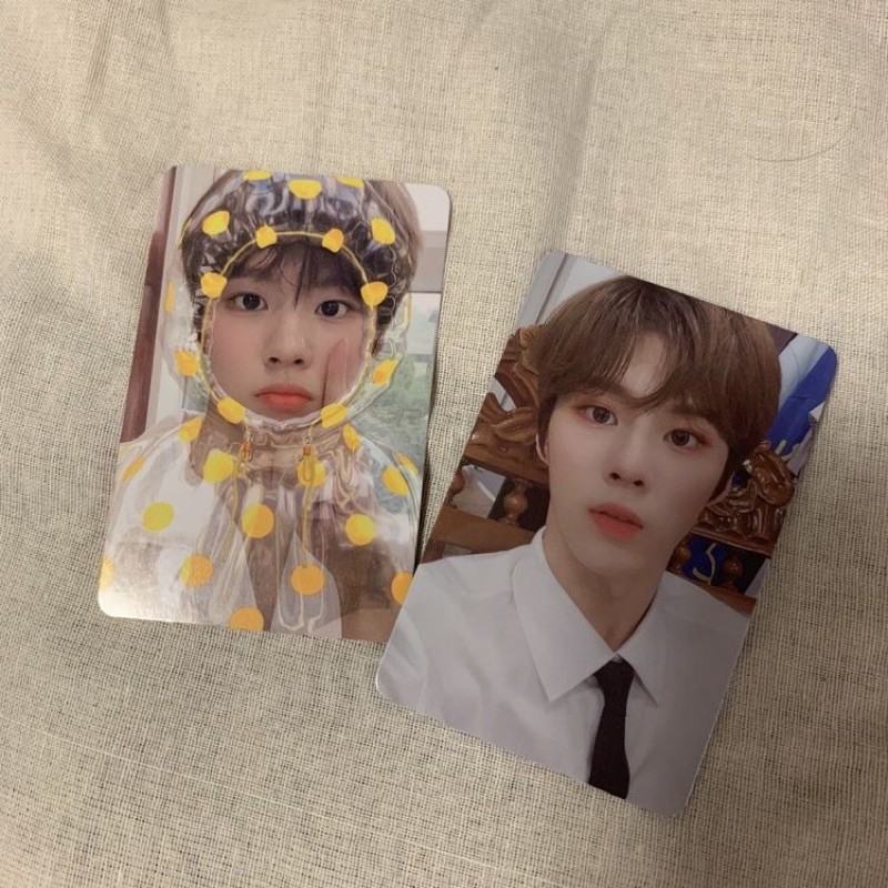 Jual Photocard Seungwoo Victon Photocard Kim Wooseok Shopee Indonesia