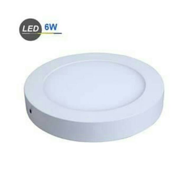 Jual Lampu Downlight Led Panel Ob Bulat Watt W Outbow Round Watt