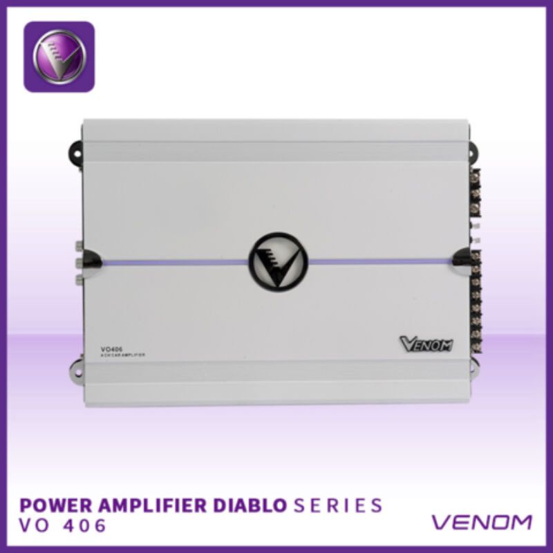 Jual Power Amplifier Channel Venom Diablo Vo Mkii Putih Audio