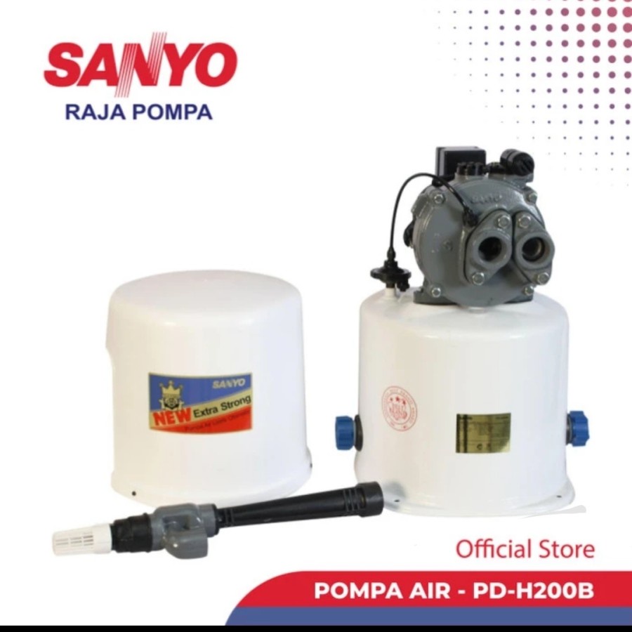 Jual Pompa Air Sumur Dangkal Jet Pump Sanyo Pdh B Shopee Indonesia