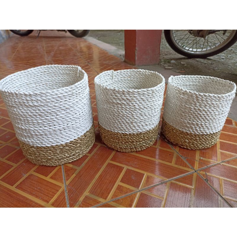 Jual Mini Loli Macrame Banana Macrame Keranjang Macrame Cover Pot Anyam