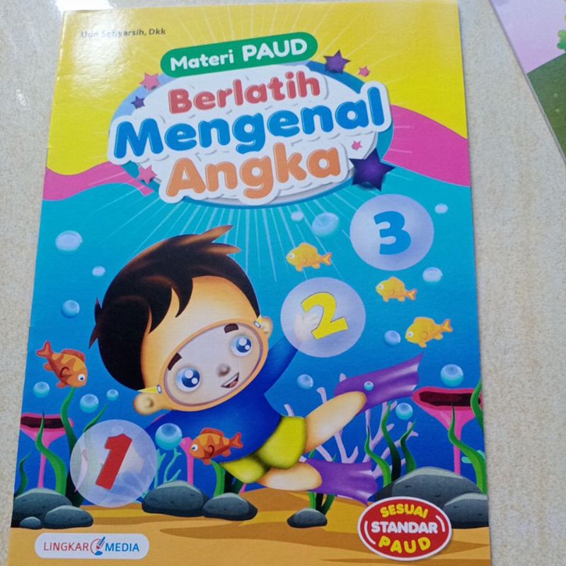 Jual Materi PAUD Berlatih Mengenal Huruf Angka Menulis Huruf Hijau