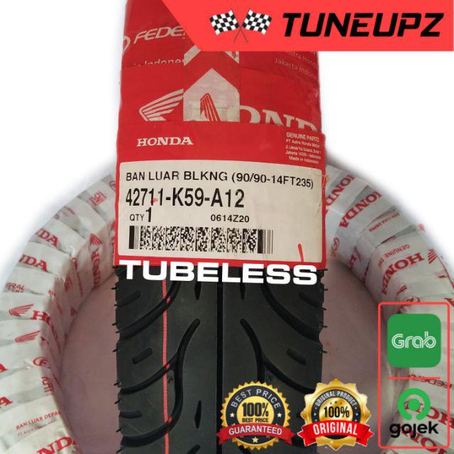 Jual Ban Honda Tubeless Tubetype Federal Ft Belakang Ahm