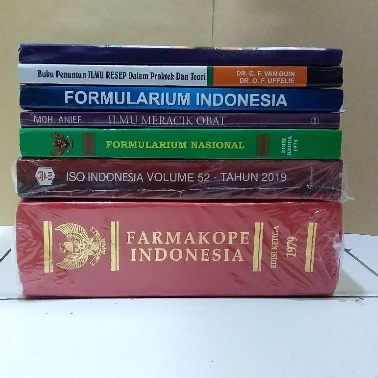 Jual AGI 14Ap22ᵛ Paket 7 Buku Farmasi FI3 ISO FORNAS IMO FOI