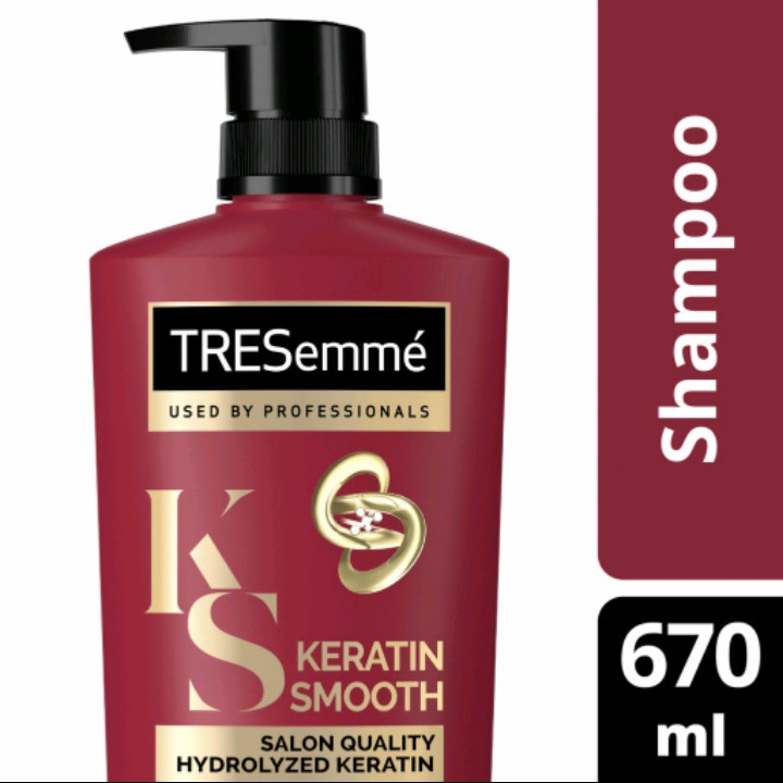 Jual Tresemme Shampoo Keratin Smooth 670 ML Shopee Indonesia