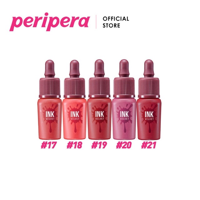 Jual Peripera Ink Velvet Pink Moment Collection Bpom Shopee Indonesia