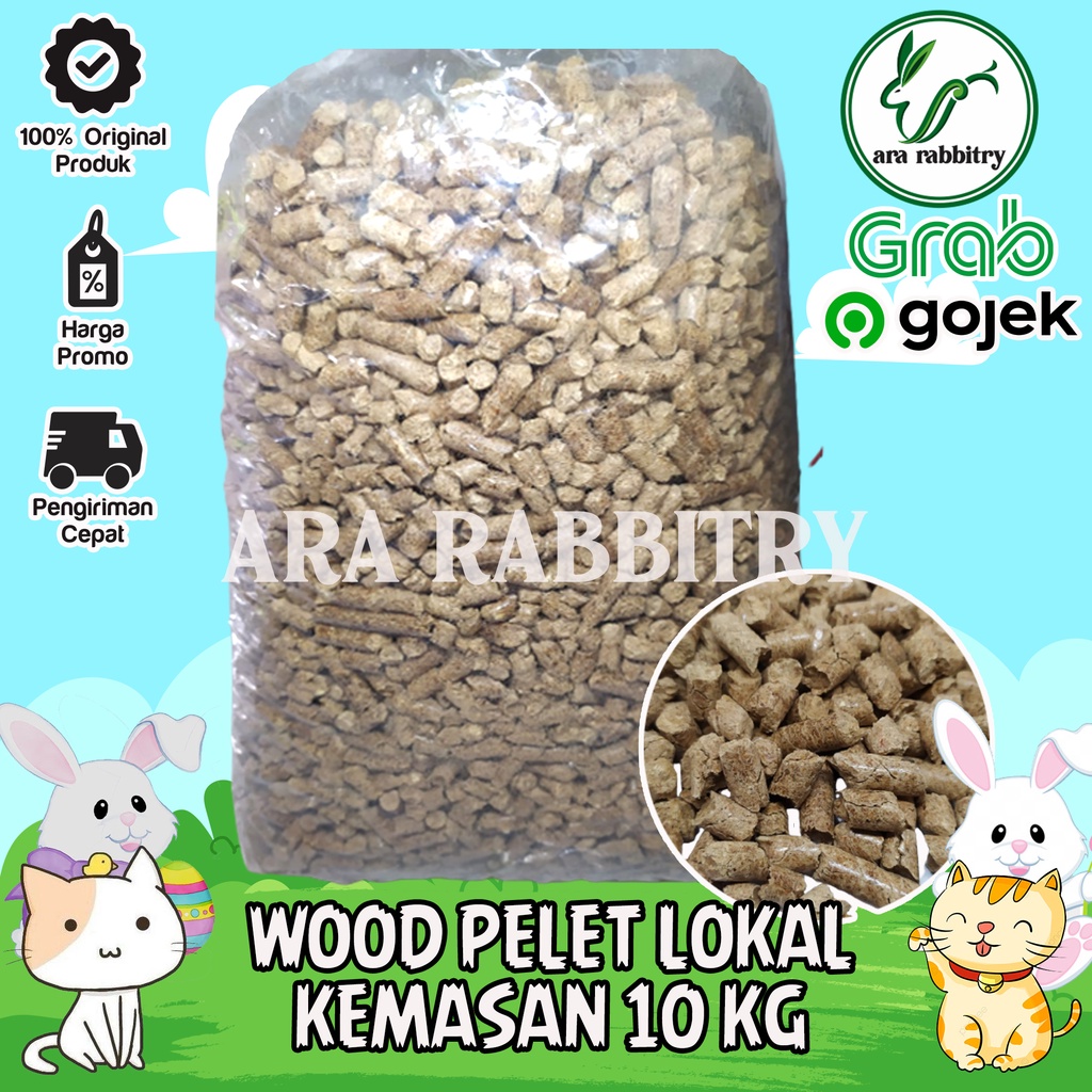 Jual Wood Pelet Wood Pelet Lokal 10 Kg Wood Pellet 10 Kg Alas Kandang