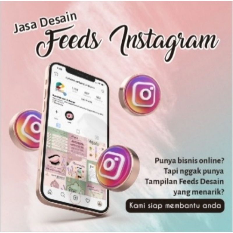 Jual Promo Desain Feeds Instagram Murah Shopee Indonesia