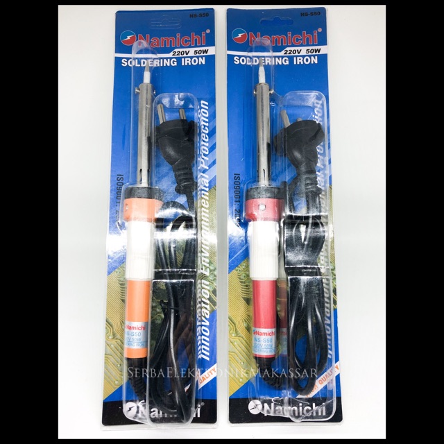 Jual Solder Listrik Soldering Iron Merk Namichi NS S50 50Watt Shopee