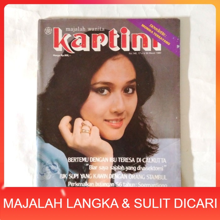 Jual Majalah Kartini No Mar Cover Rini S Bono Langka Shopee