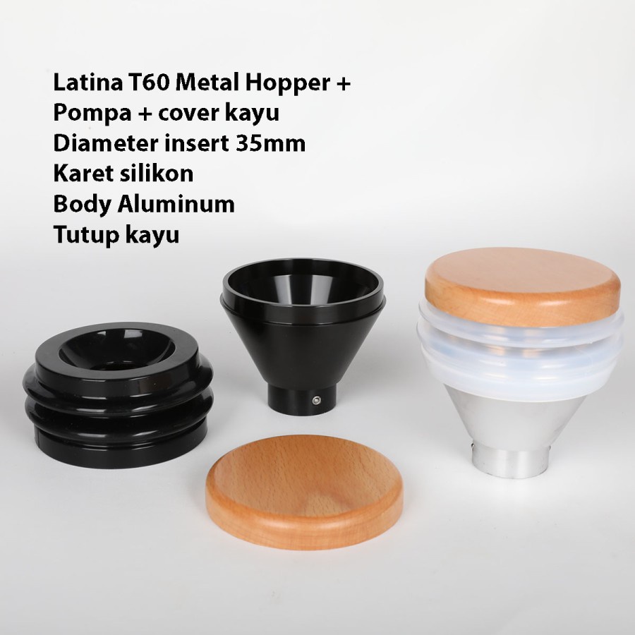 Jual Corong Logam Metal Hopper Pump Cover Untuk Latina T Libra