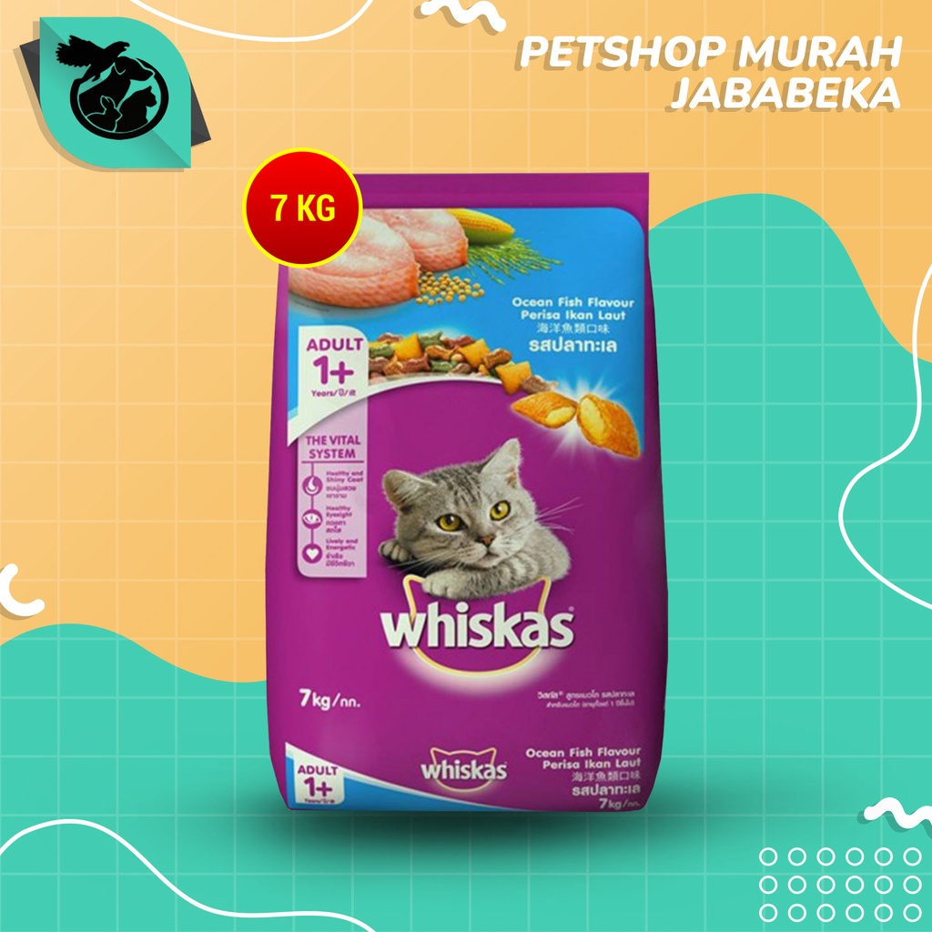 Jual Makanan Kucing Whiskas Kg Whiskas Karung Tuna Ocean Fish Kg