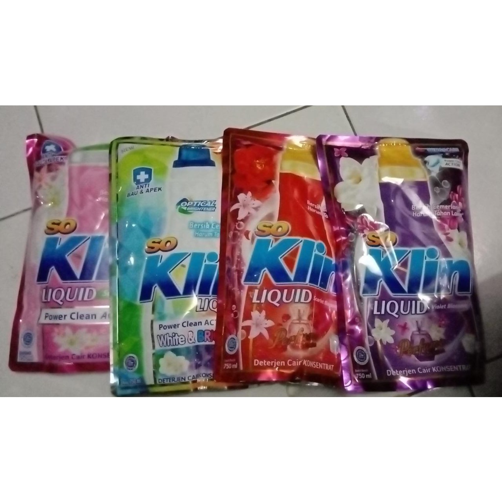 Jual Promo So Klin Liquid 525ml Deterjen Cair Shopee Indonesia