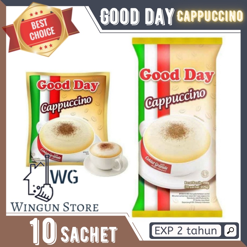 Jual Kopi Good Day Cappuccino Sachet X Gr Kopi Sachet Bubuk