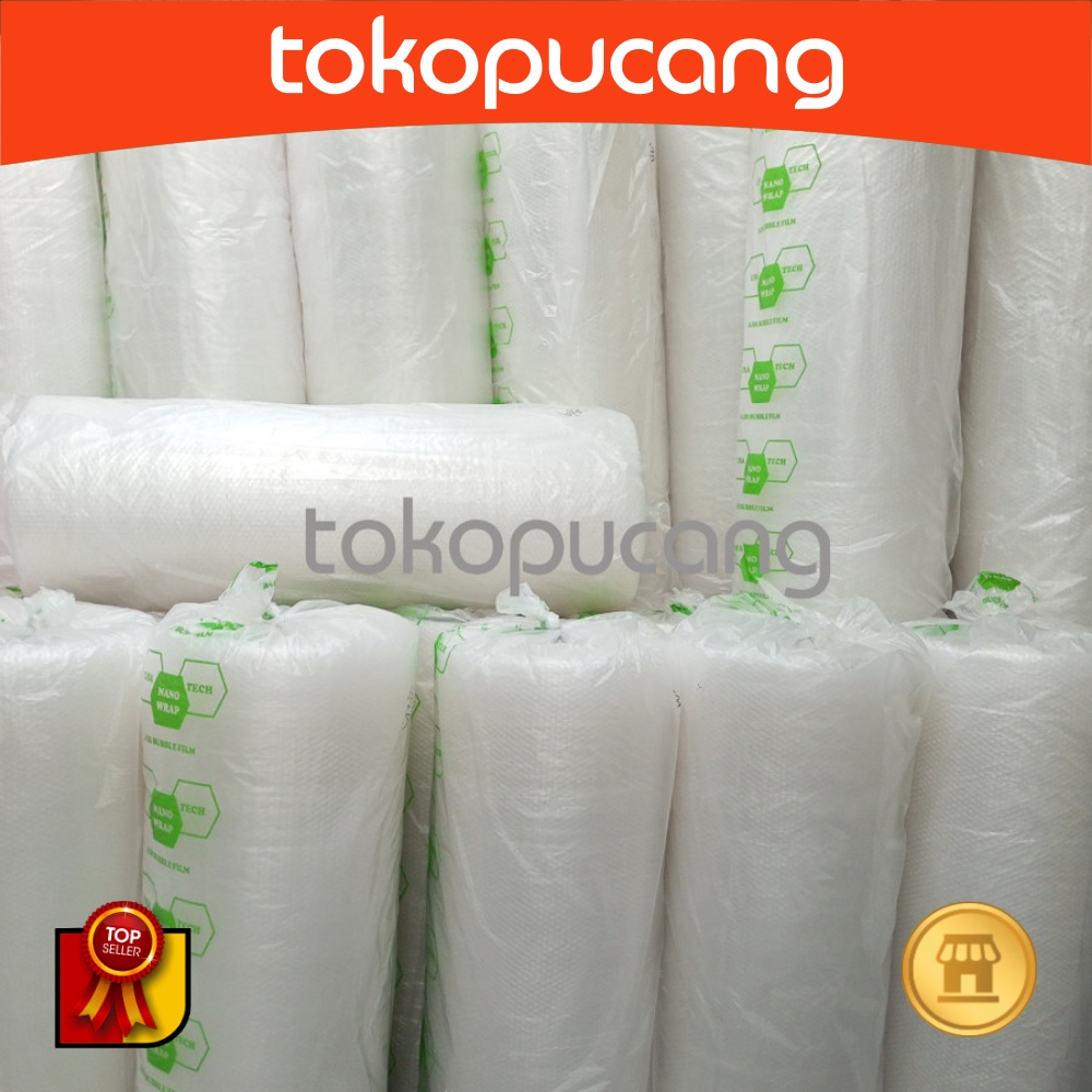 Jual Bubble Wrap Putih 2kg Per Rol 50M X 125cm Khusus Gojek Plastik