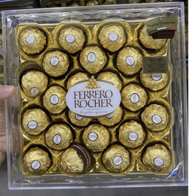 Jual Ferrero Rocher Isi Cokelat Ferero Cokelat Enak Ferero Shopee