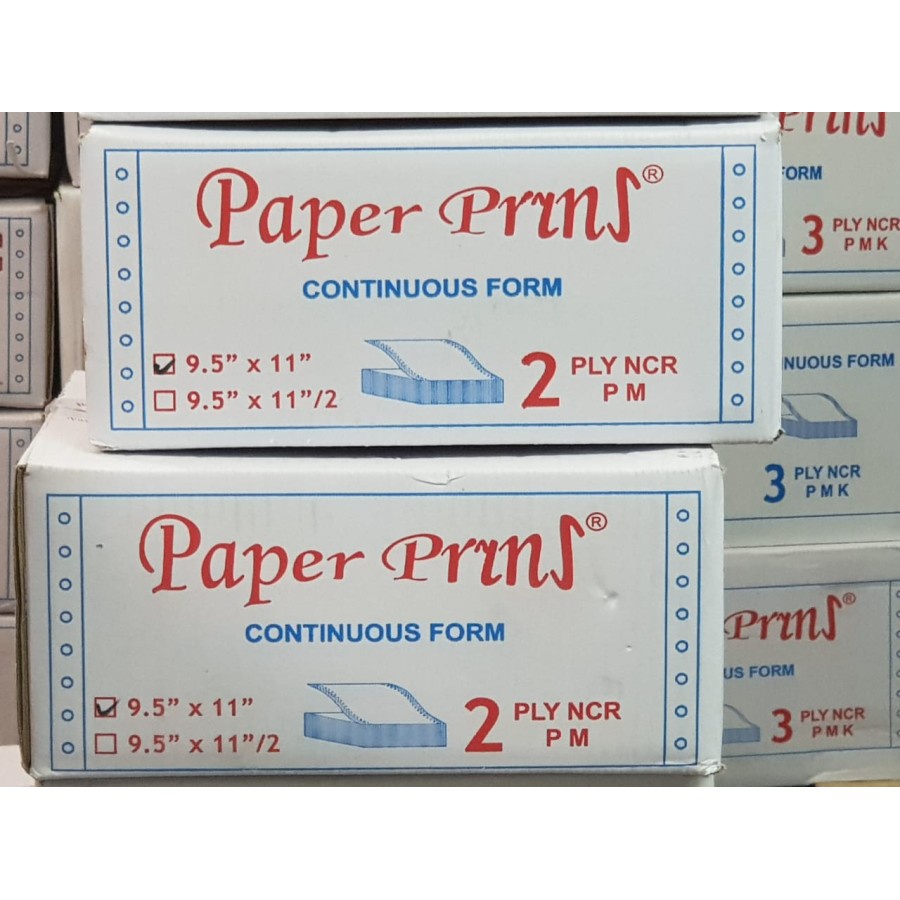 Jual Continuous Form Paper Print Ply X Kertas Komputer