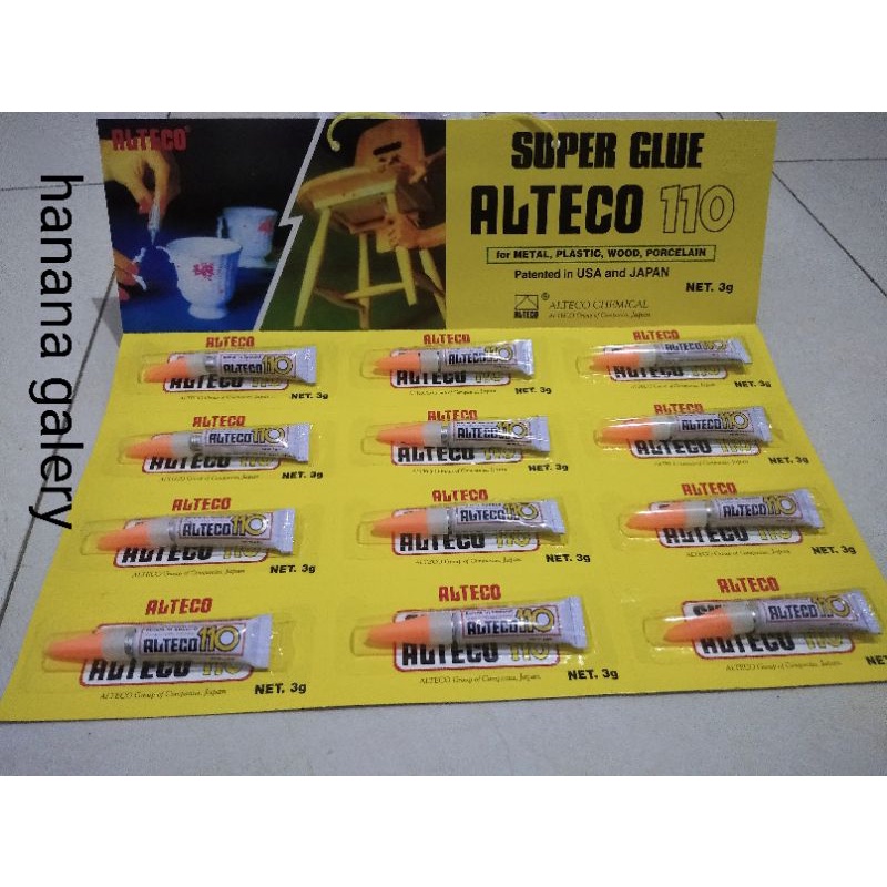 Jual Lem Alteco Original Gram Dan Gram Pcs Shopee Indonesia