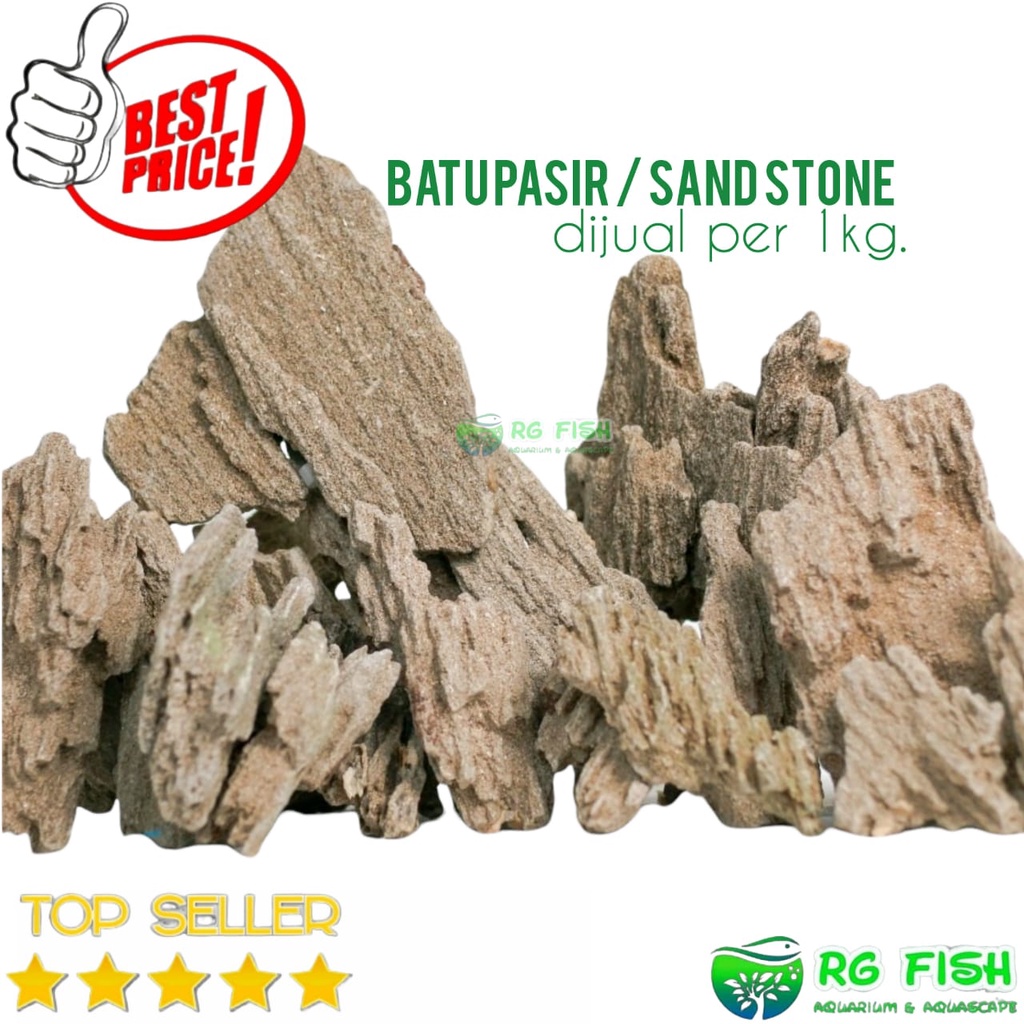 Jual Batu Pasir Sand Stone Aquascape Shopee Indonesia