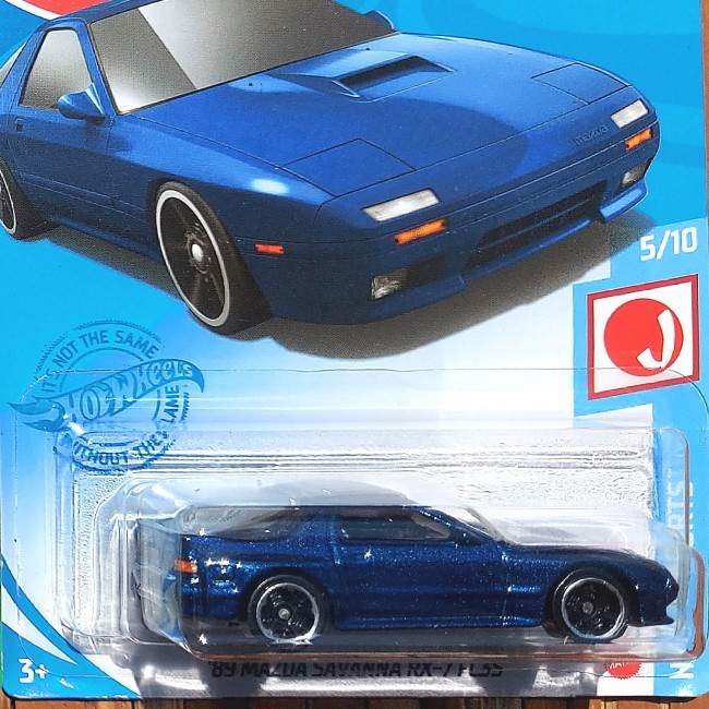 Jual HOTWHEELS 89 MAZDA SAVANNA RX 7 FC35 BIRU 2019 MERAH PUTIH 2020