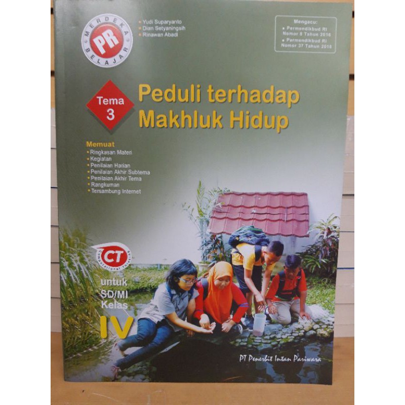 Jual BUKU PR TEMATIK KELAS IV SD MI TEMA 3 PEDULI TERHADAP MAKHLUK