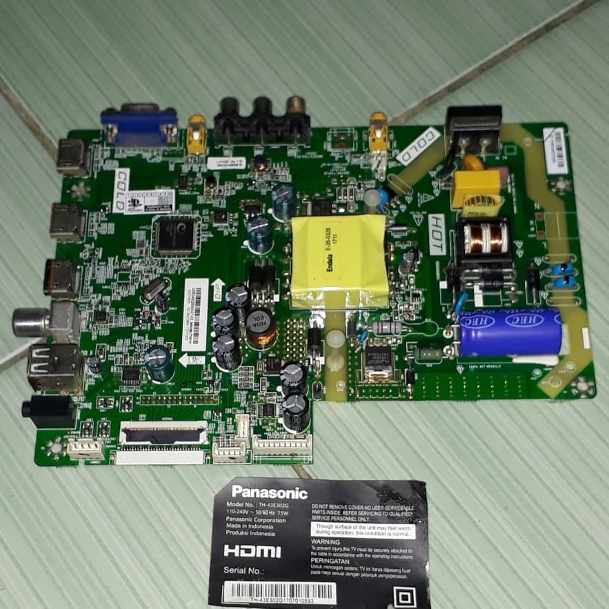 Jual Mainboard Motherboard MB Panasonic 43E302G 43E302 Shopee Indonesia