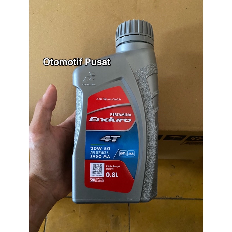 Jual OLI PERTAMINA ENDURO 4T 20w 50 800ml Shopee Indonesia