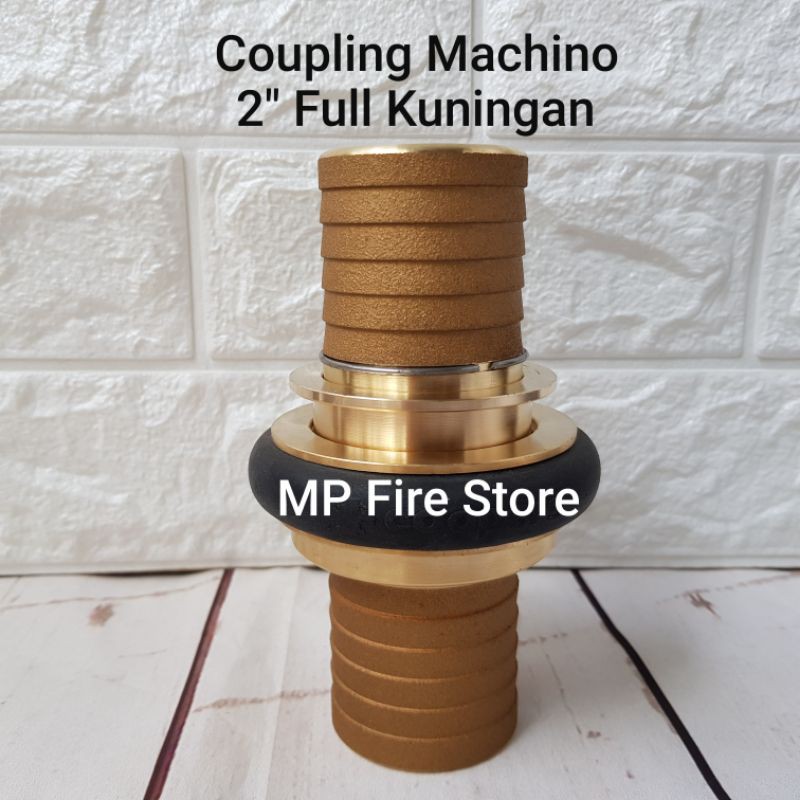 Jual Coupling Machino Kopling Selang Pemadam Inch Kuningan Grade