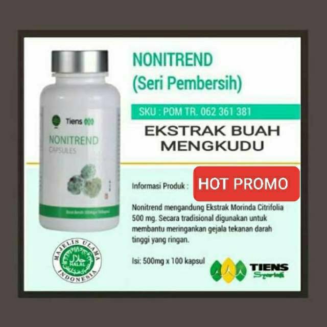 Jual Nonitrend Kolestrol Darah Tinggi Kencing Manis Isi Kapsul